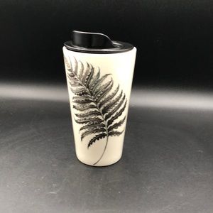 Laura Zindel Design 6" Tumbler with  Eco-Top Cover Wood Fern Design Vermont